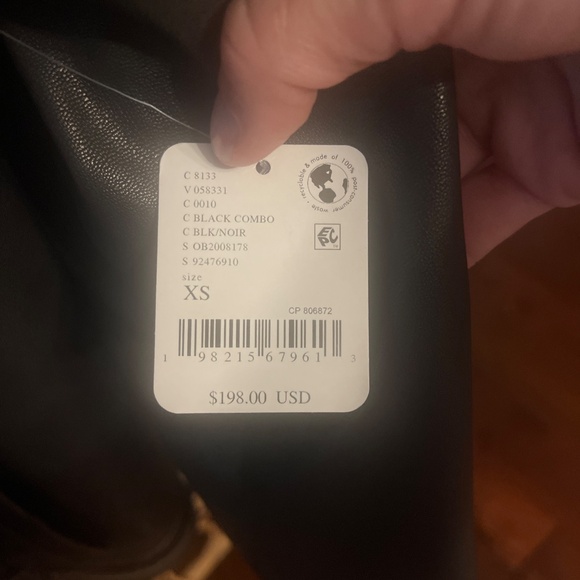 Free People Women's Buckle Up Vegan Leather Jacket - Picture 5 of 5